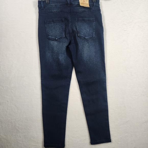 DG2 Vintage Denim Distressed Skinny straight Jeans size 6P - Picture 4 of 13